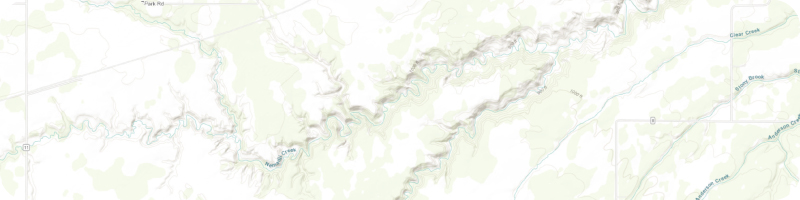 Topographic Map visual element