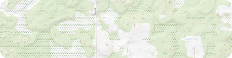 Topographic Map visual element 